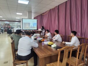 欢迎某集团领导莅临金年会官方网站入口_金年会（中国）
考察洽谈